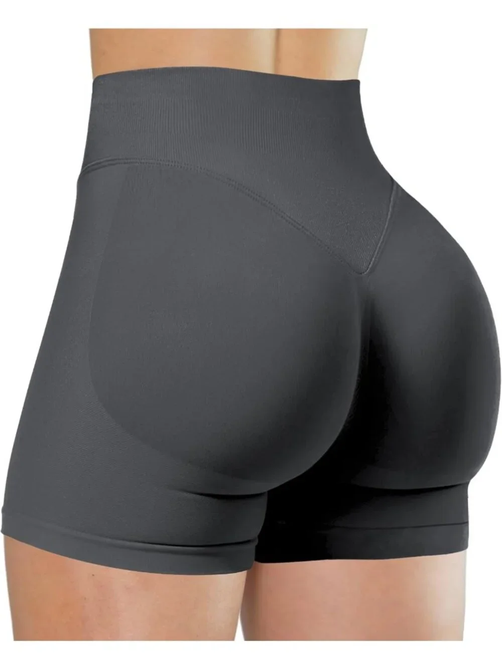 Seamless High-Waisted Women's Workout Shorts 4.5